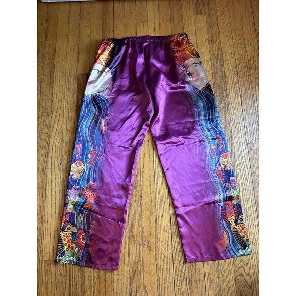 Laurel Burch by Galleria Women's Pajama Pants, Mikayla, Fuchsia - Picture 7 of 7